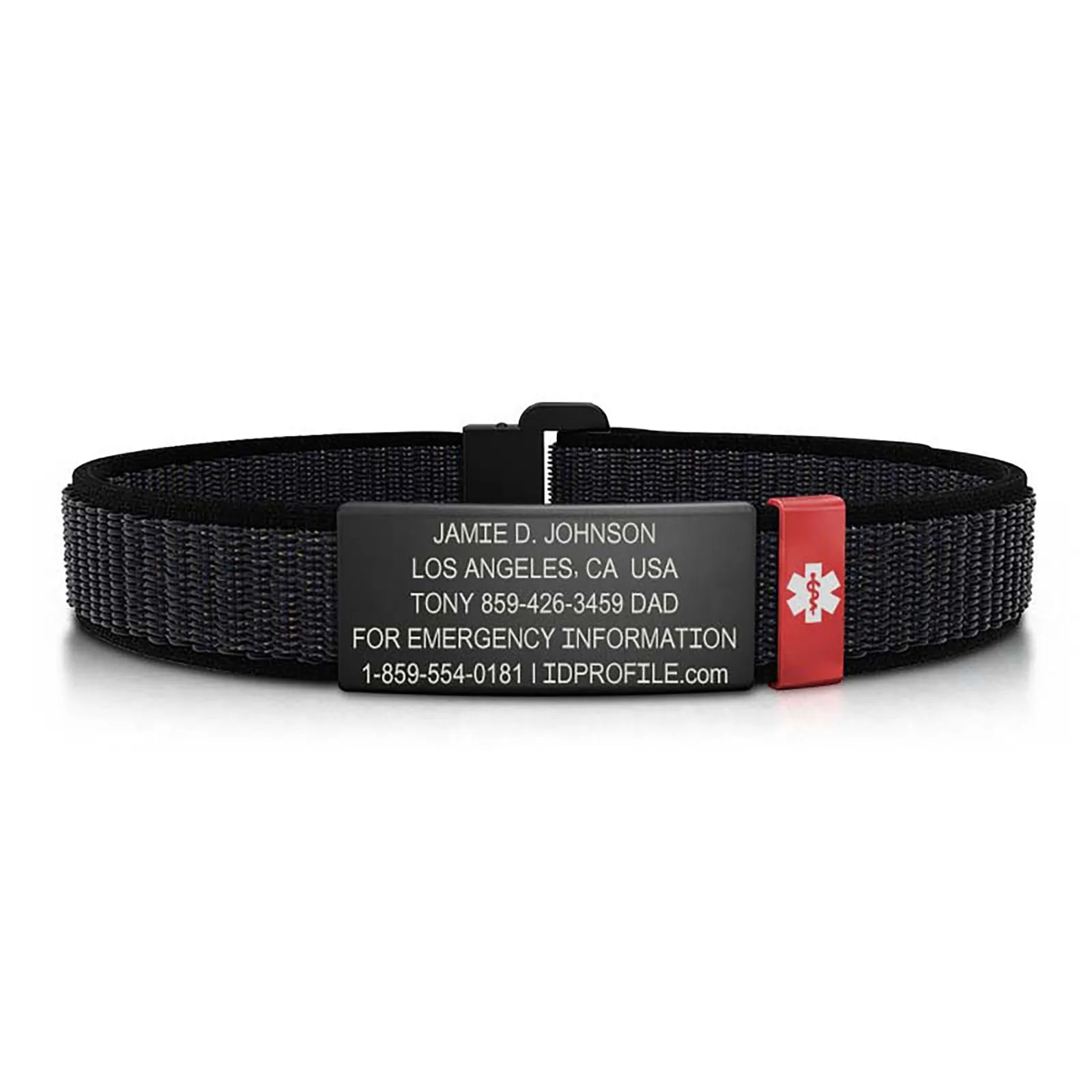 Nylon Loop Medical ID - SM - With iD Profile