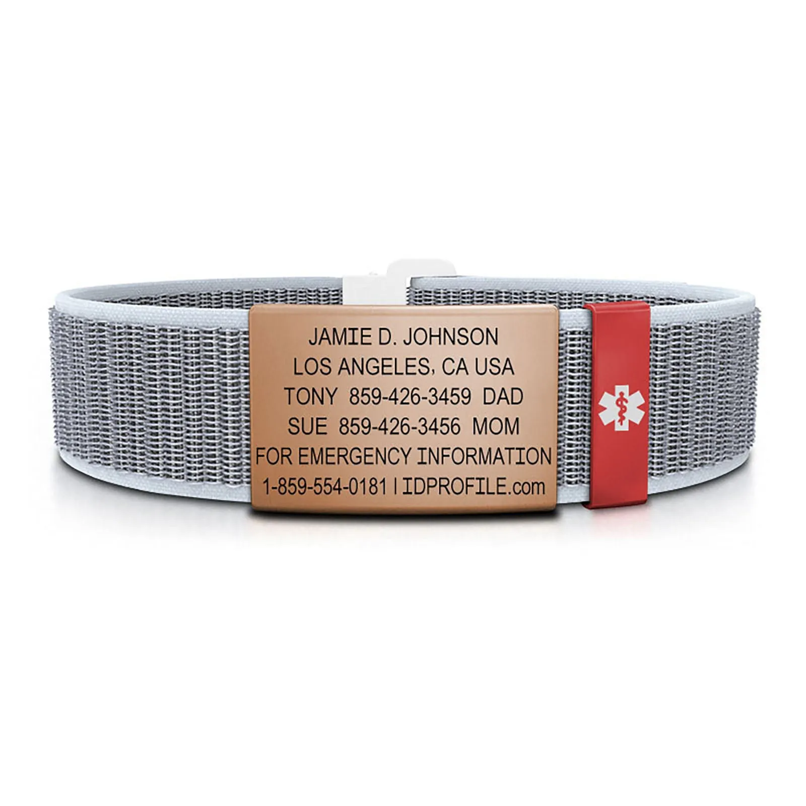 Nylon Loop Medical ID - SM - With iD Profile