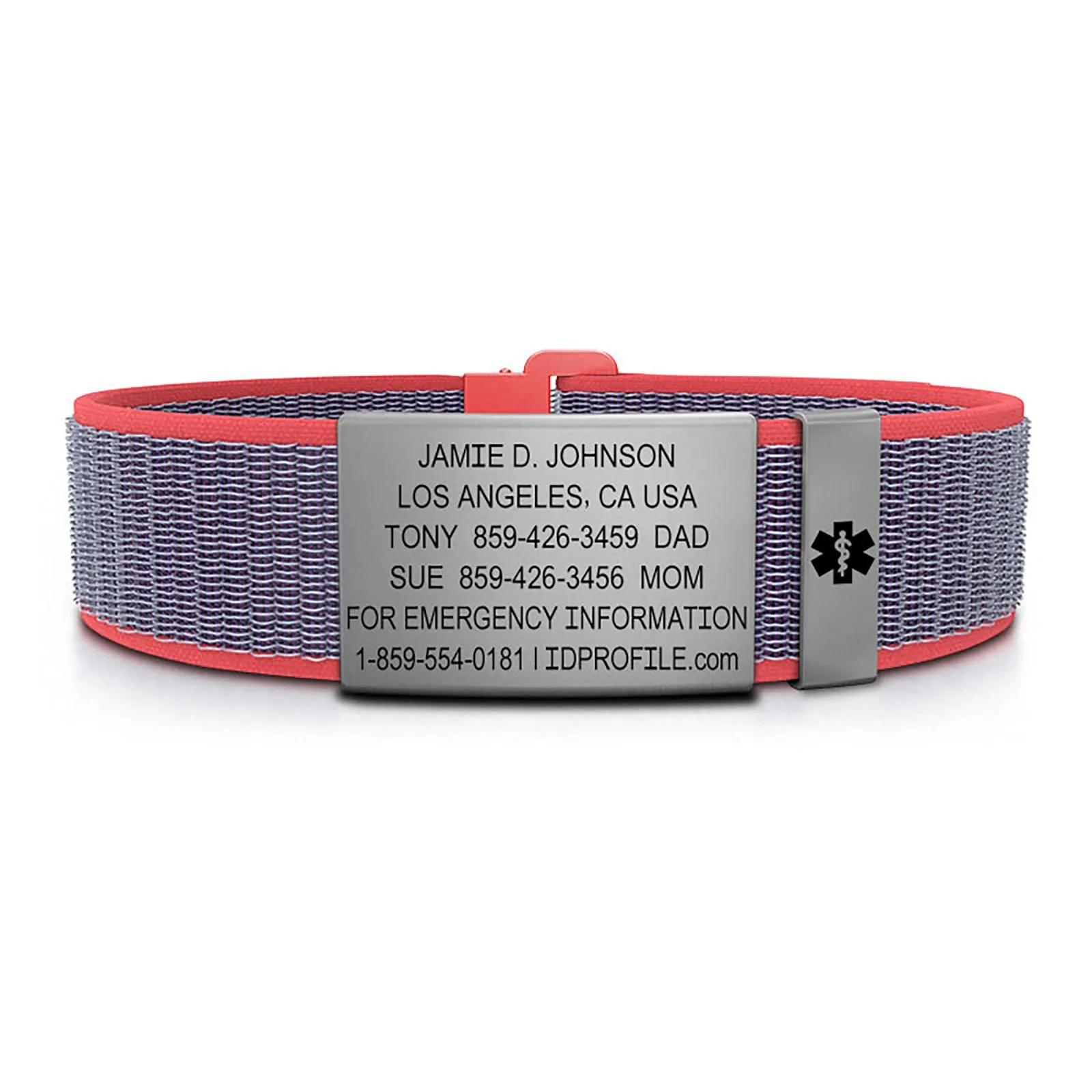Nylon Loop Medical ID - SM - With iD Profile