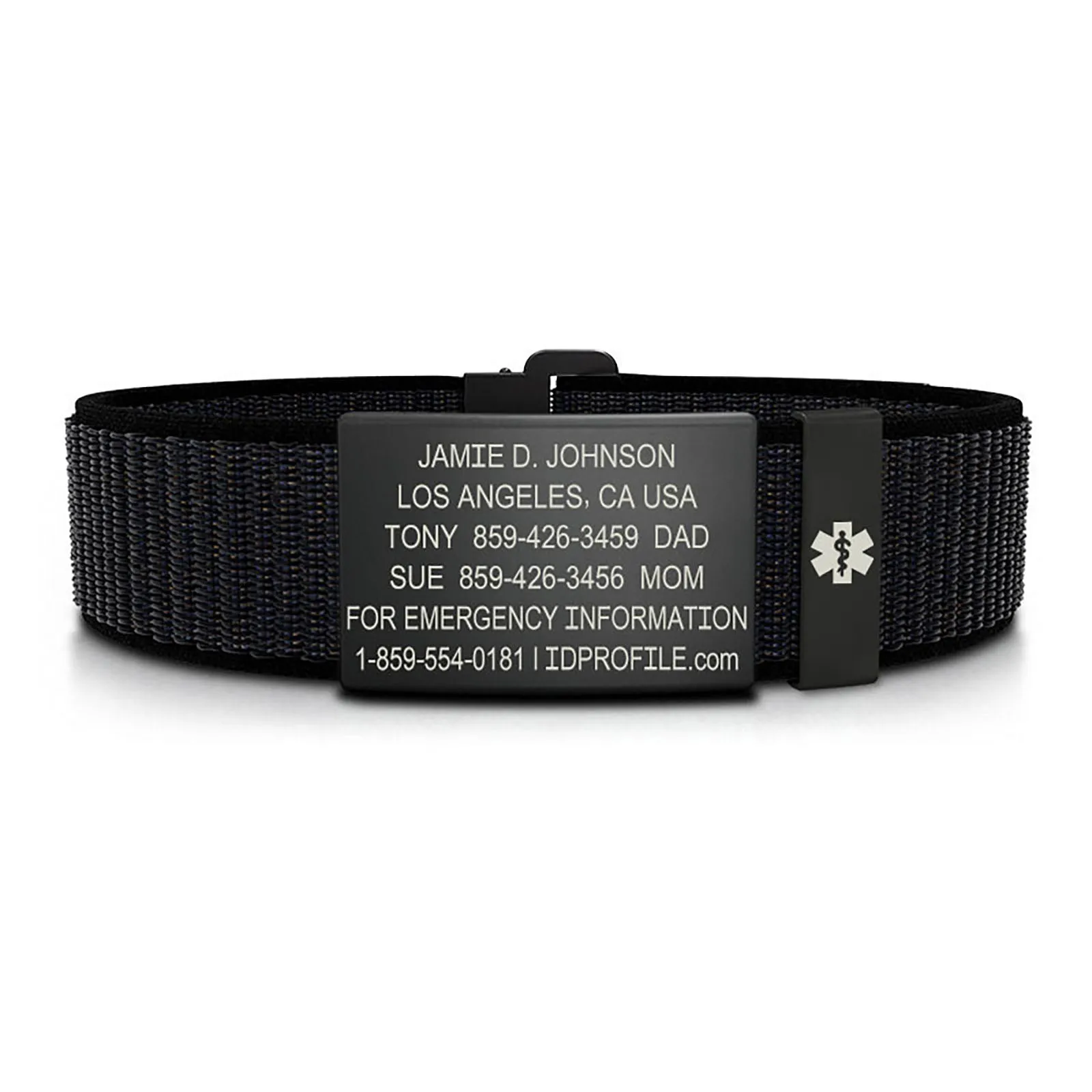 Nylon Loop Medical ID - SM - With iD Profile