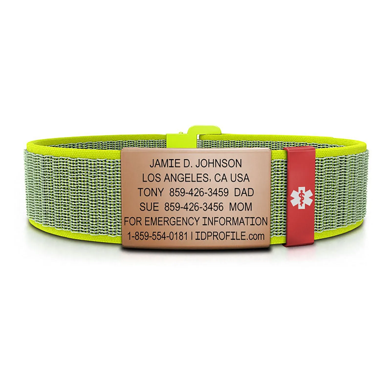 Nylon Loop Medical ID - SM - With iD Profile
