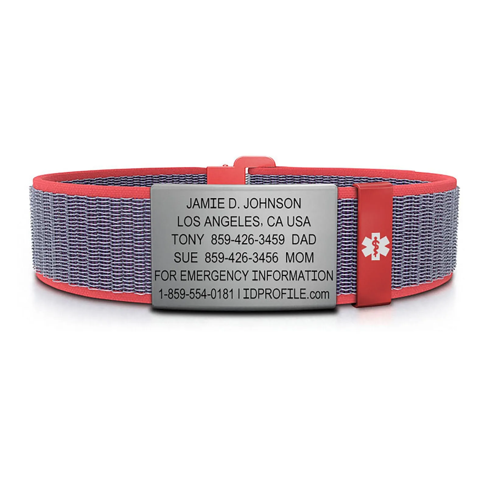 Nylon Loop Medical ID - SM - With iD Profile