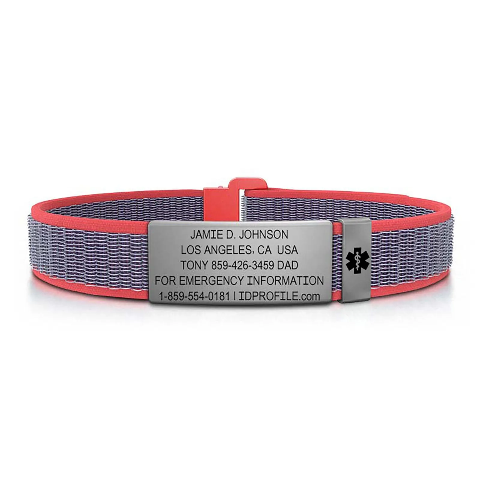 Nylon Loop Medical ID - SM - With iD Profile