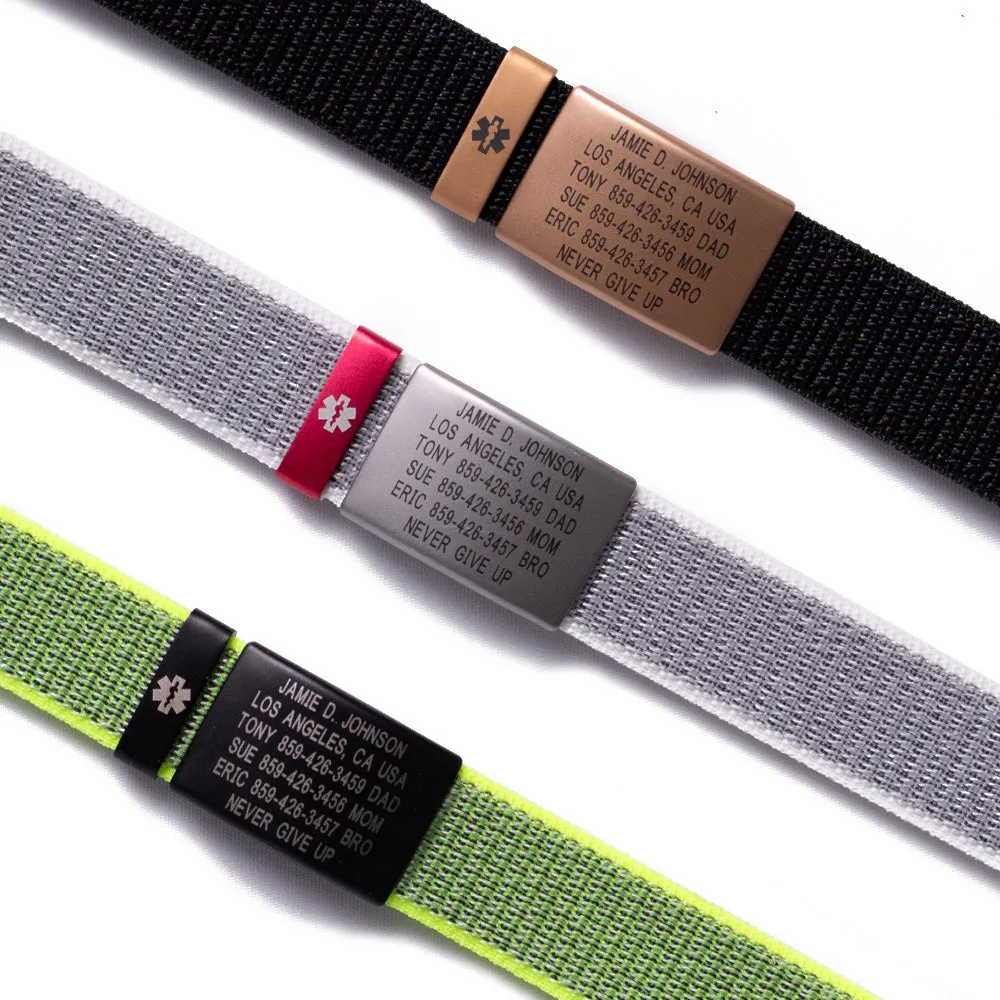 Nylon Loop Medical ID - SM - With iD Profile