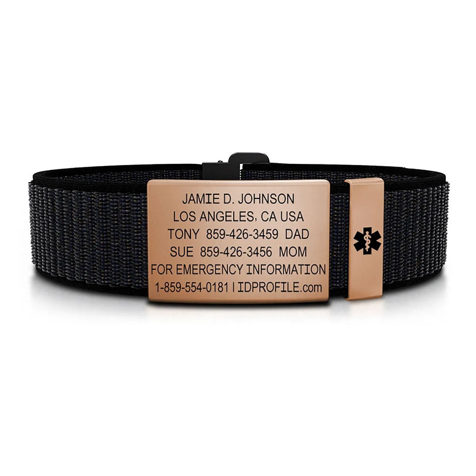 Nylon Loop Medical ID - SM - With iD Profile