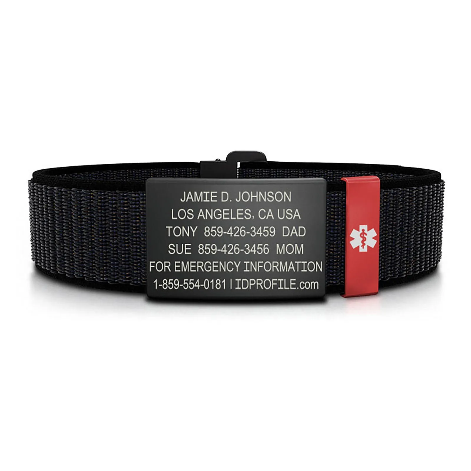 Nylon Loop Medical ID - SM - With iD Profile