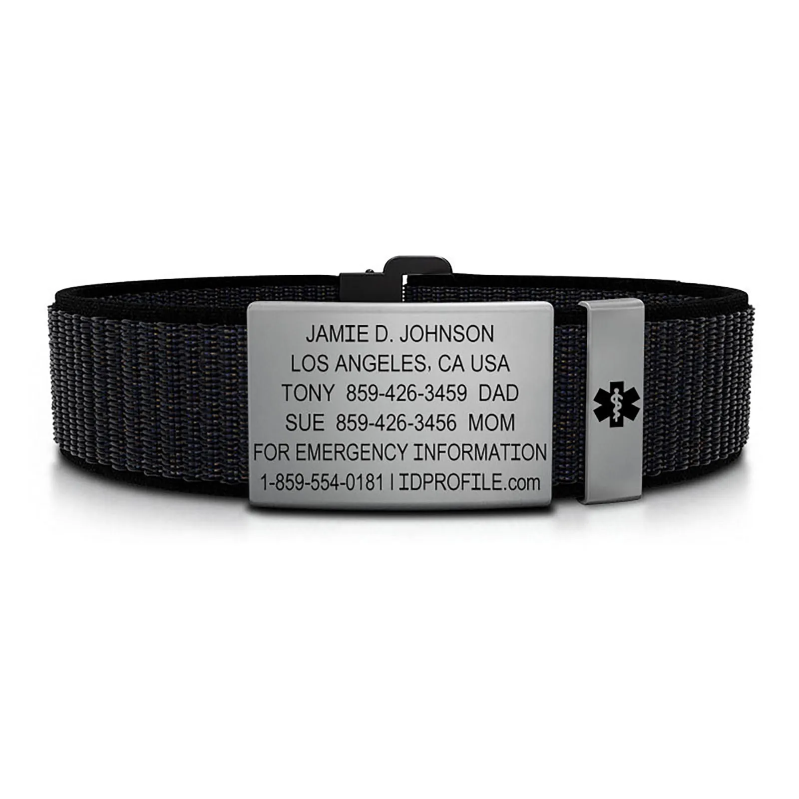 Nylon Loop Medical ID - SM - With iD Profile