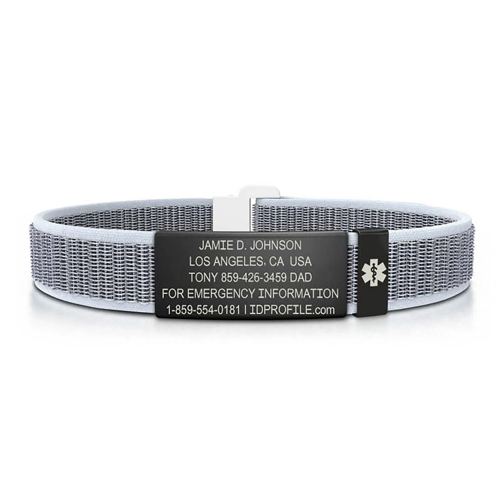 Nylon Loop Medical ID - SM - With iD Profile