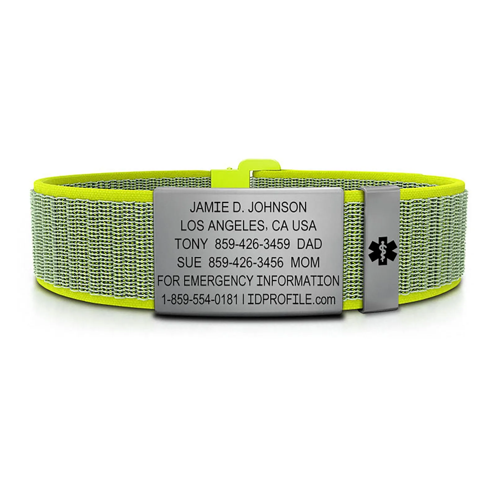 Nylon Loop Medical ID - SM - With iD Profile