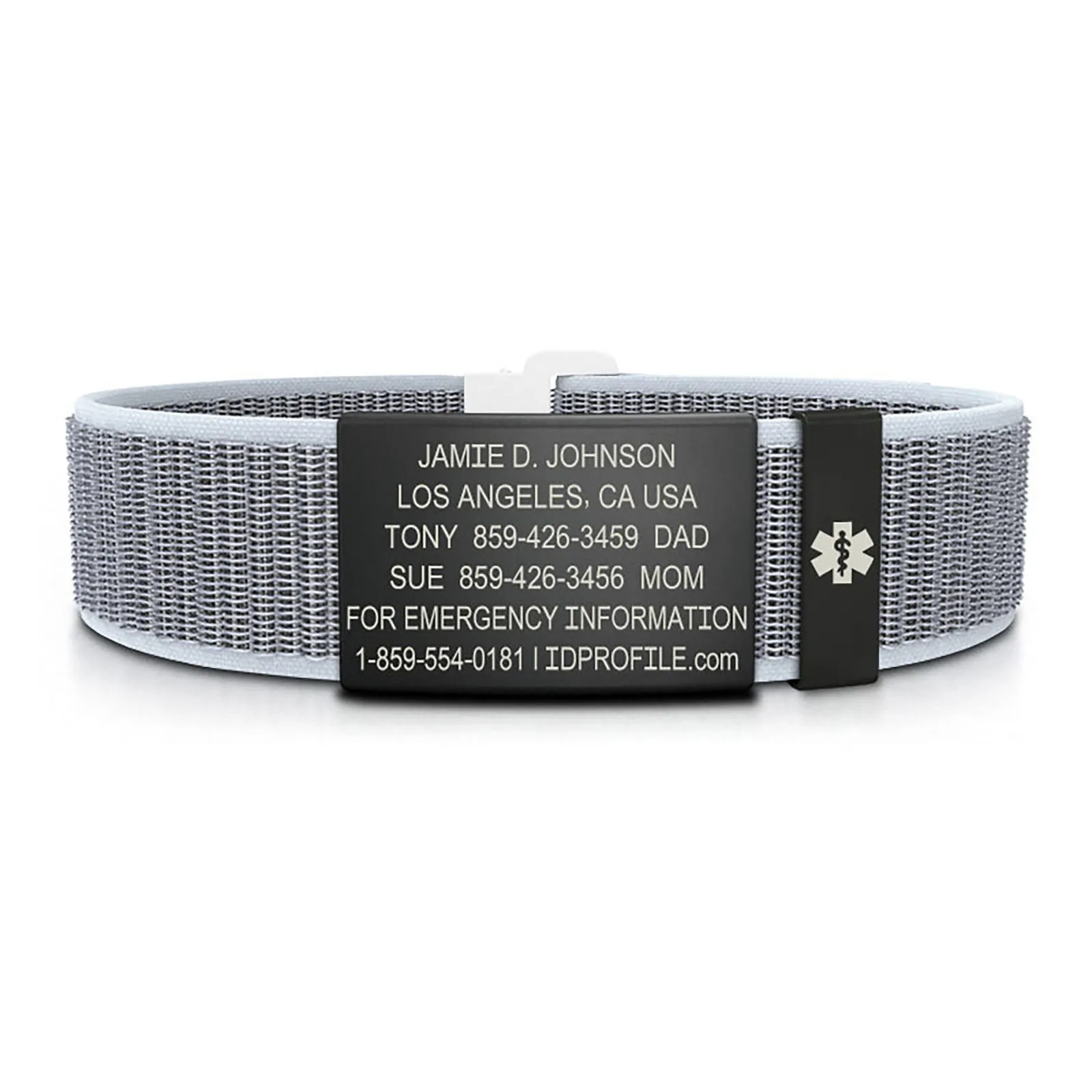 Nylon Loop Medical ID - SM - With iD Profile