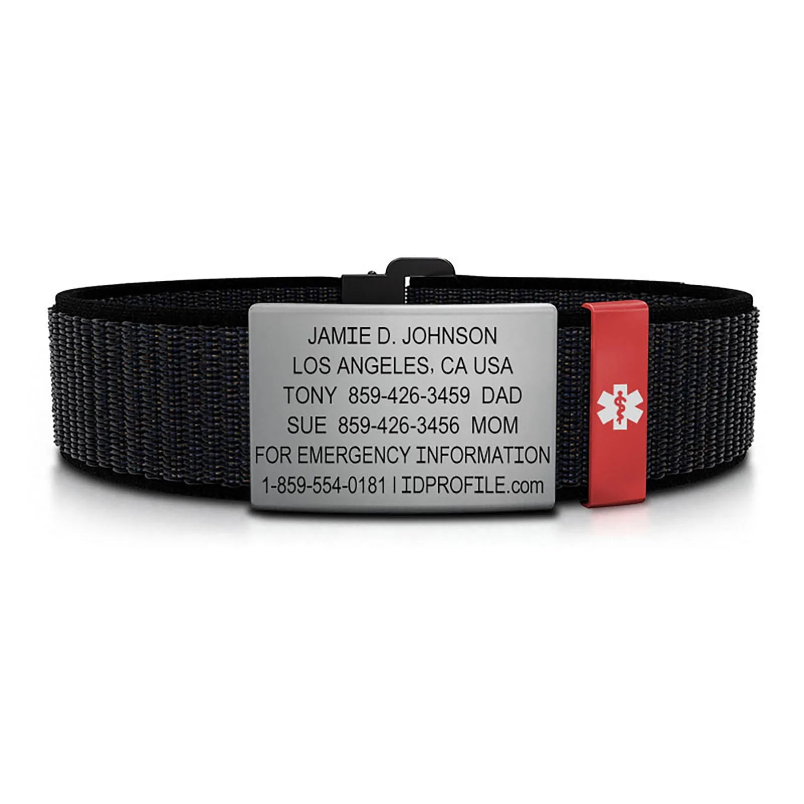 Nylon Loop Medical ID - SM - With iD Profile