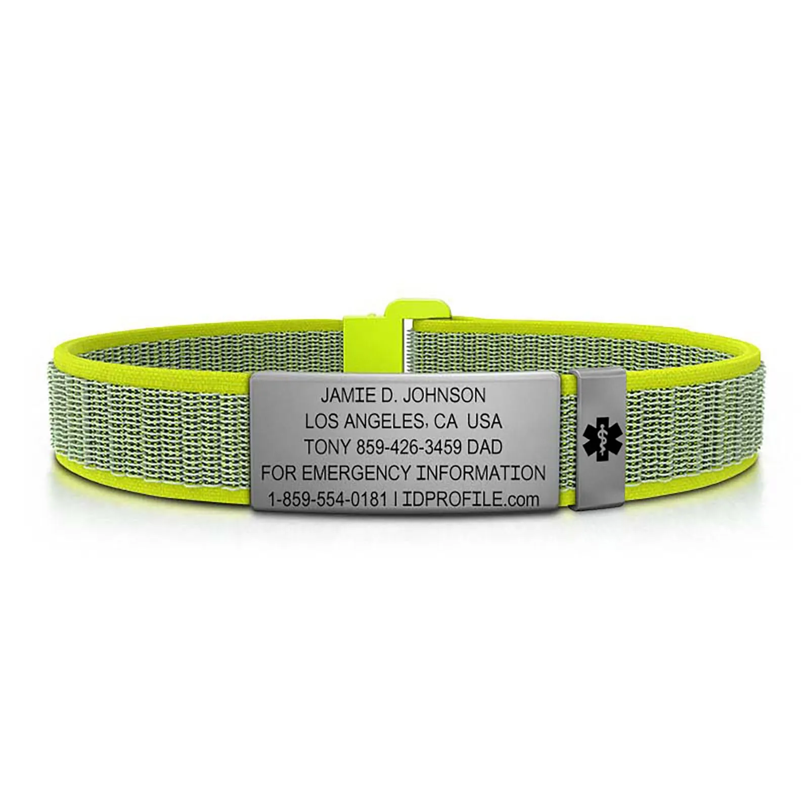 Nylon Loop Medical ID - SM - With iD Profile