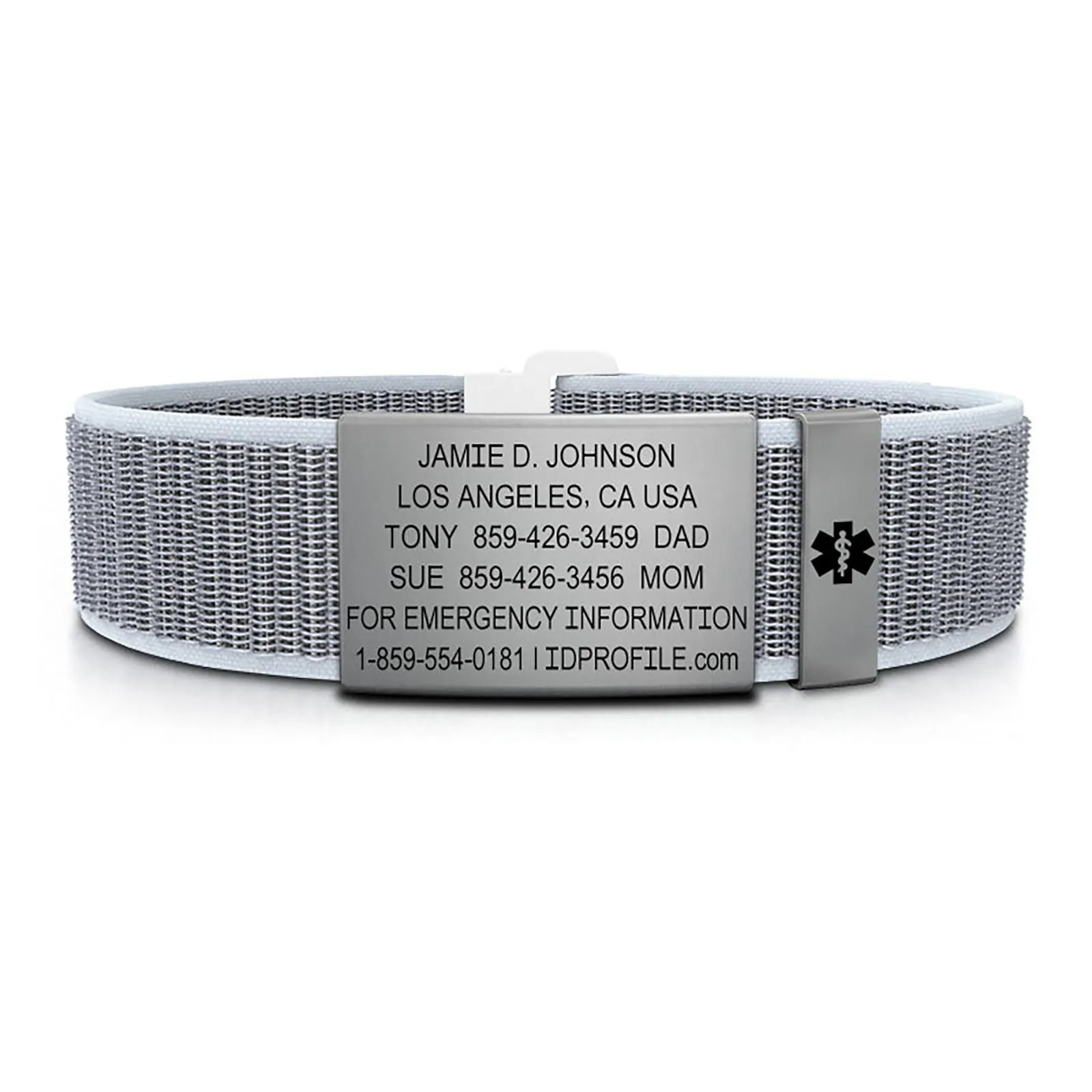 Nylon Loop Medical ID - SM - With iD Profile