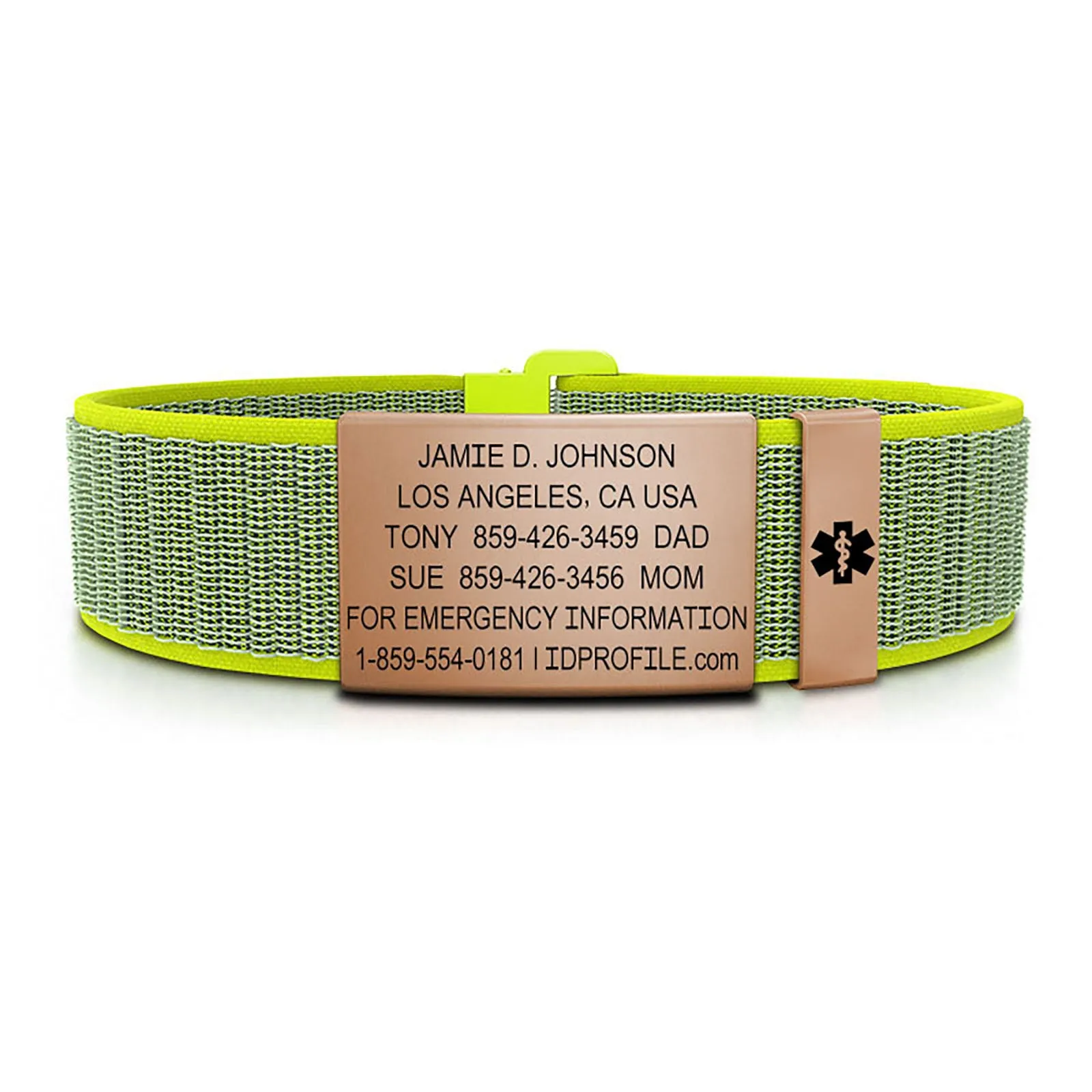Nylon Loop Medical ID - SM - With iD Profile