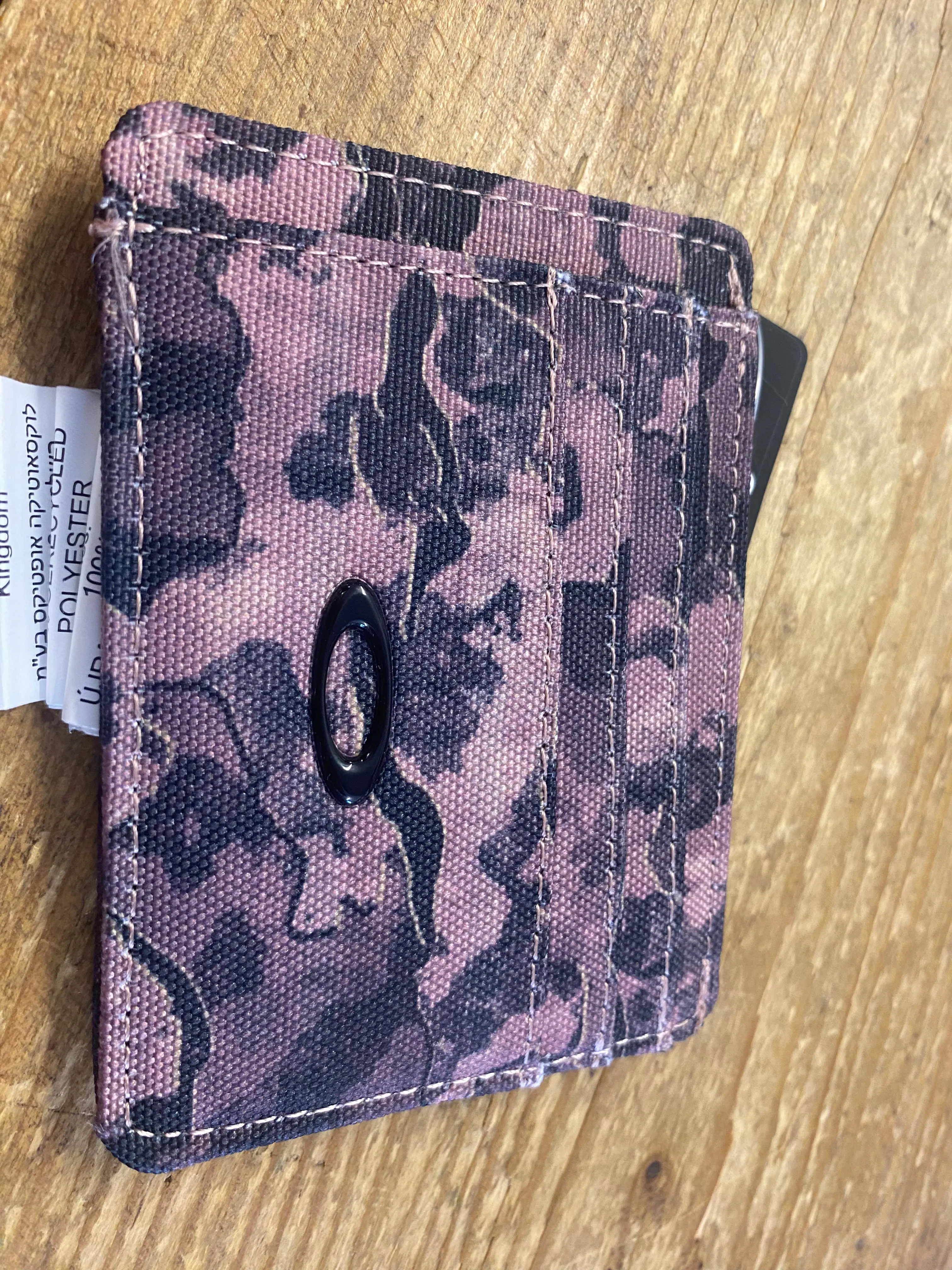 Oakley  Ellipse Card Wallet- Camo Toadstool