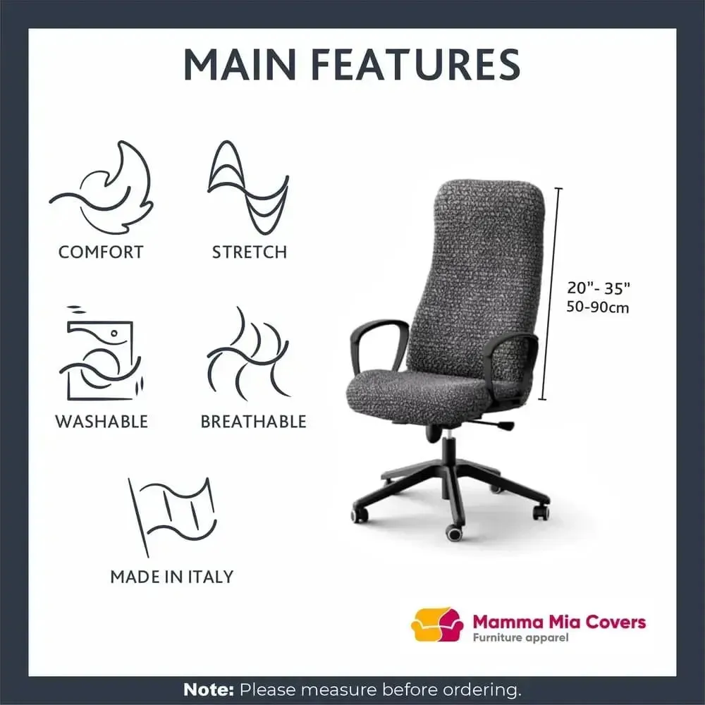 Office / Gaming Chair Slipcover, Microfibra Collection