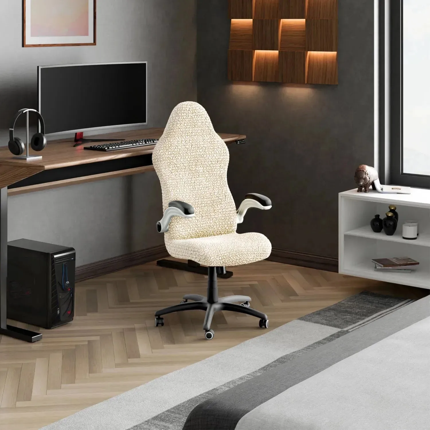 Office / Gaming Chair Slipcover, Microfibra Collection