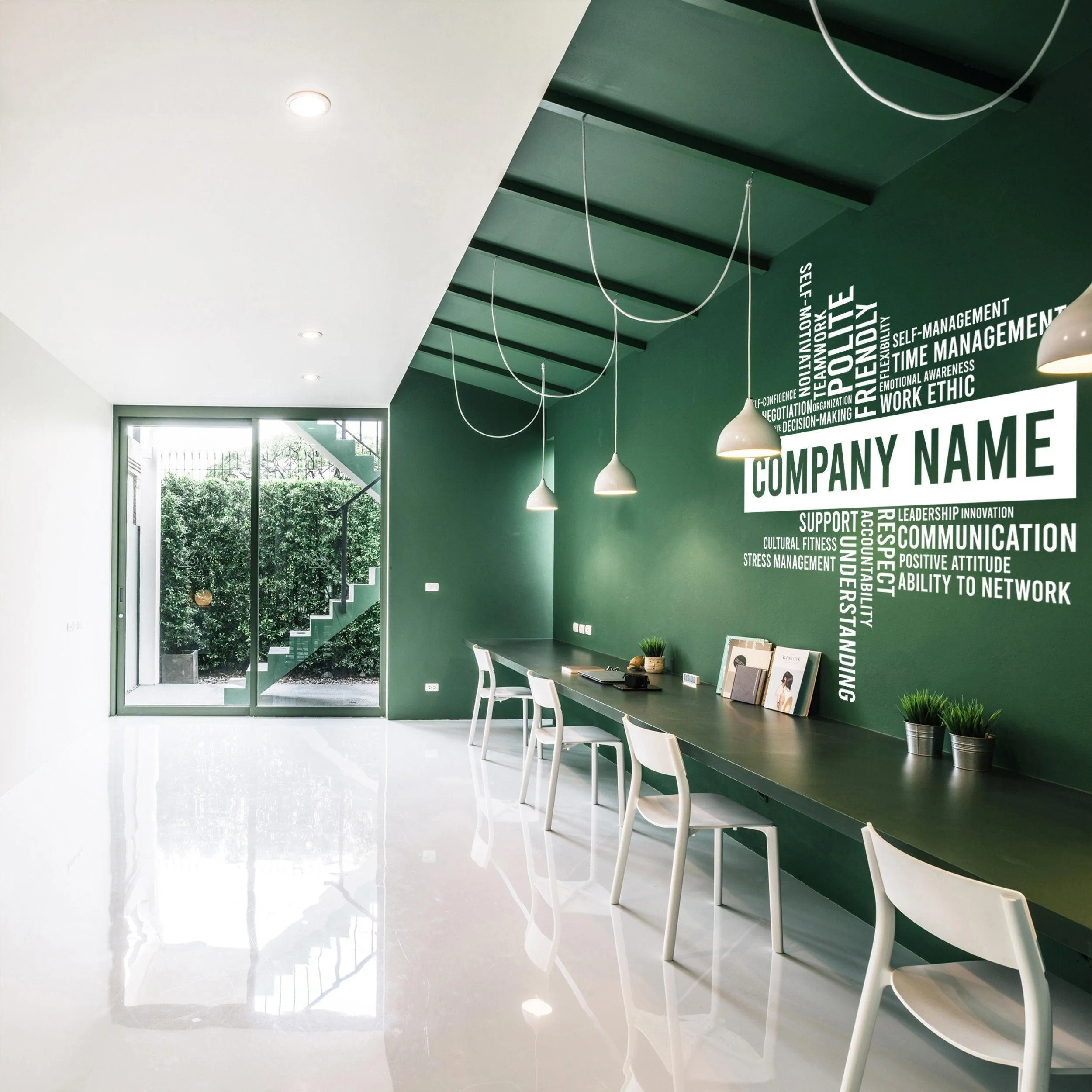 Our Value Wall Decal Office Decor Sticker