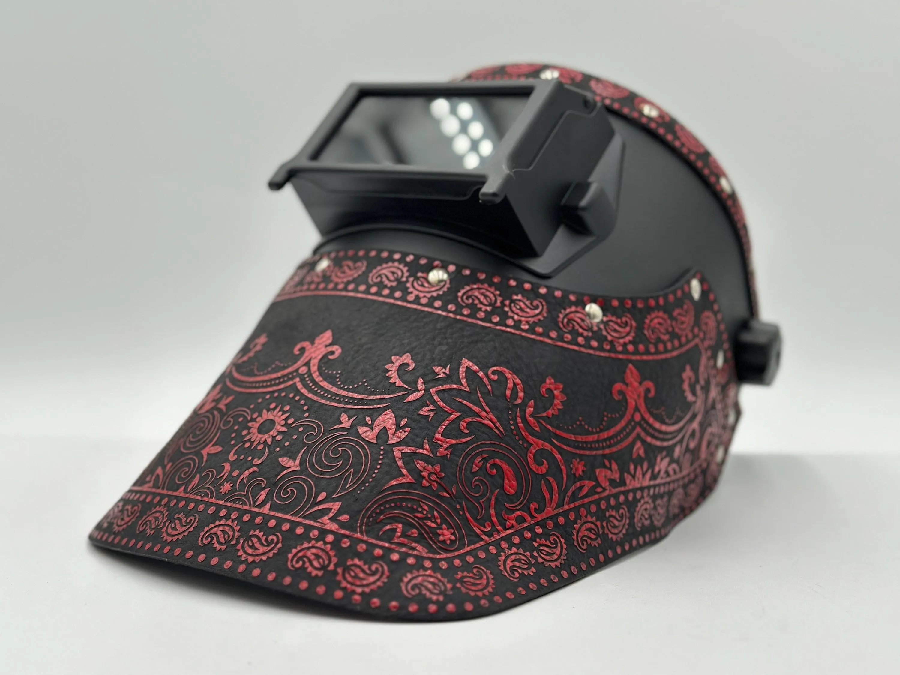 Outlaw Leather - Welding Hood - Bandana Paisley