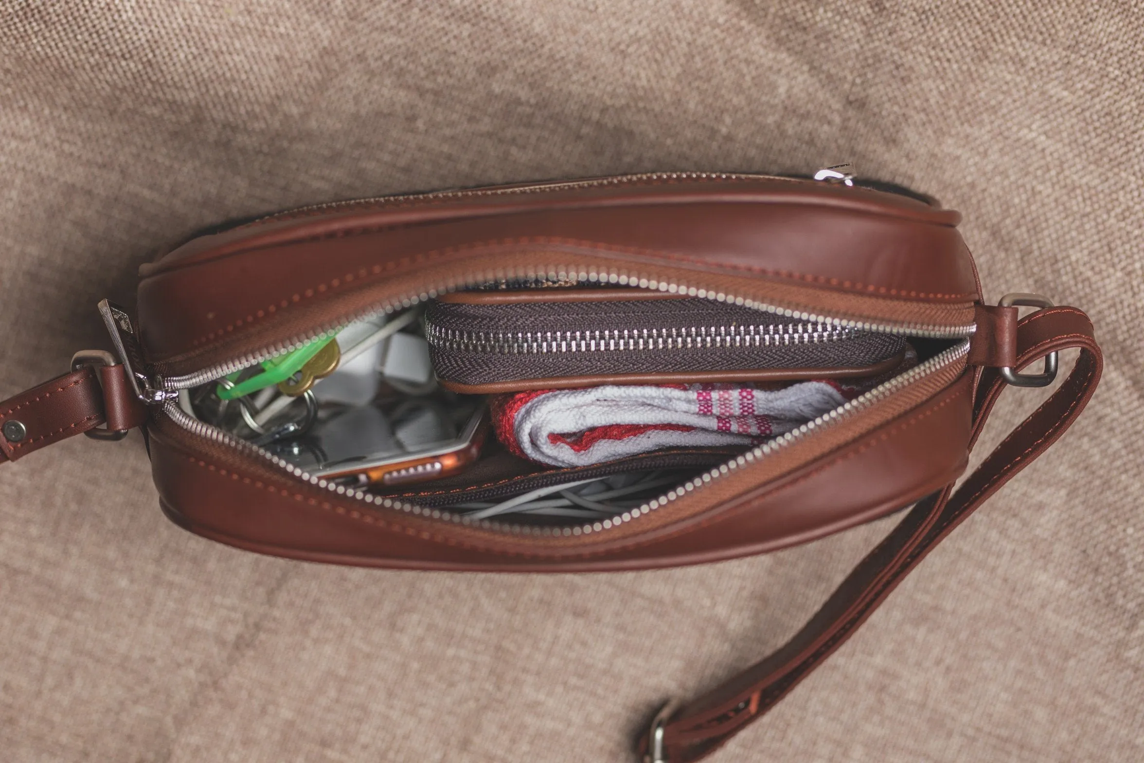 Paisley Print - Women's Office Bag & Sling Bag Combo