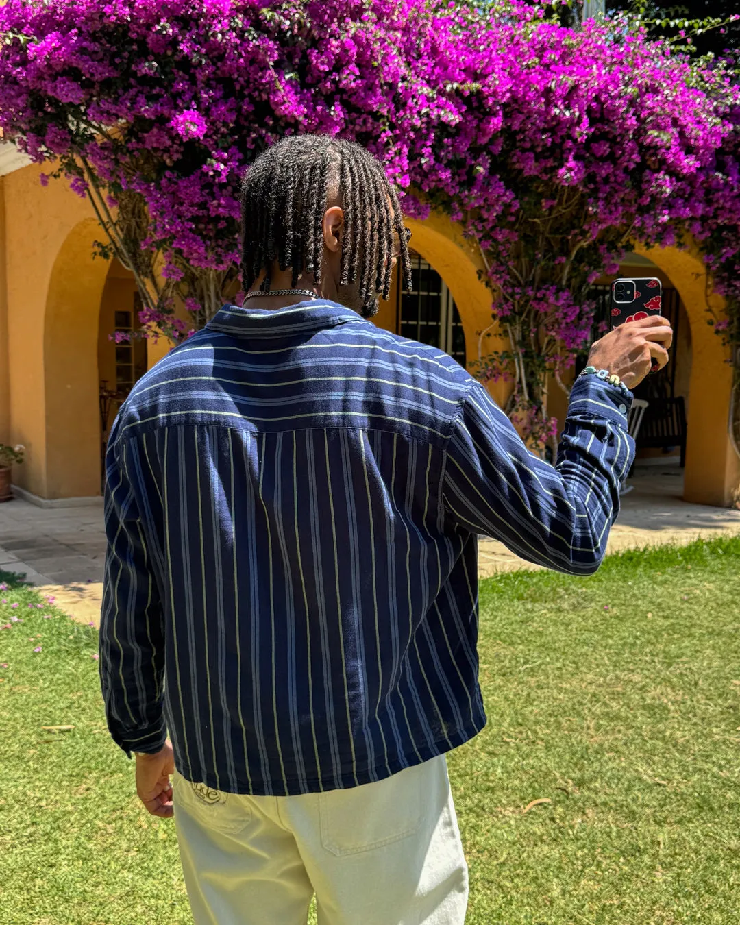 PALM SHIRT NAVY