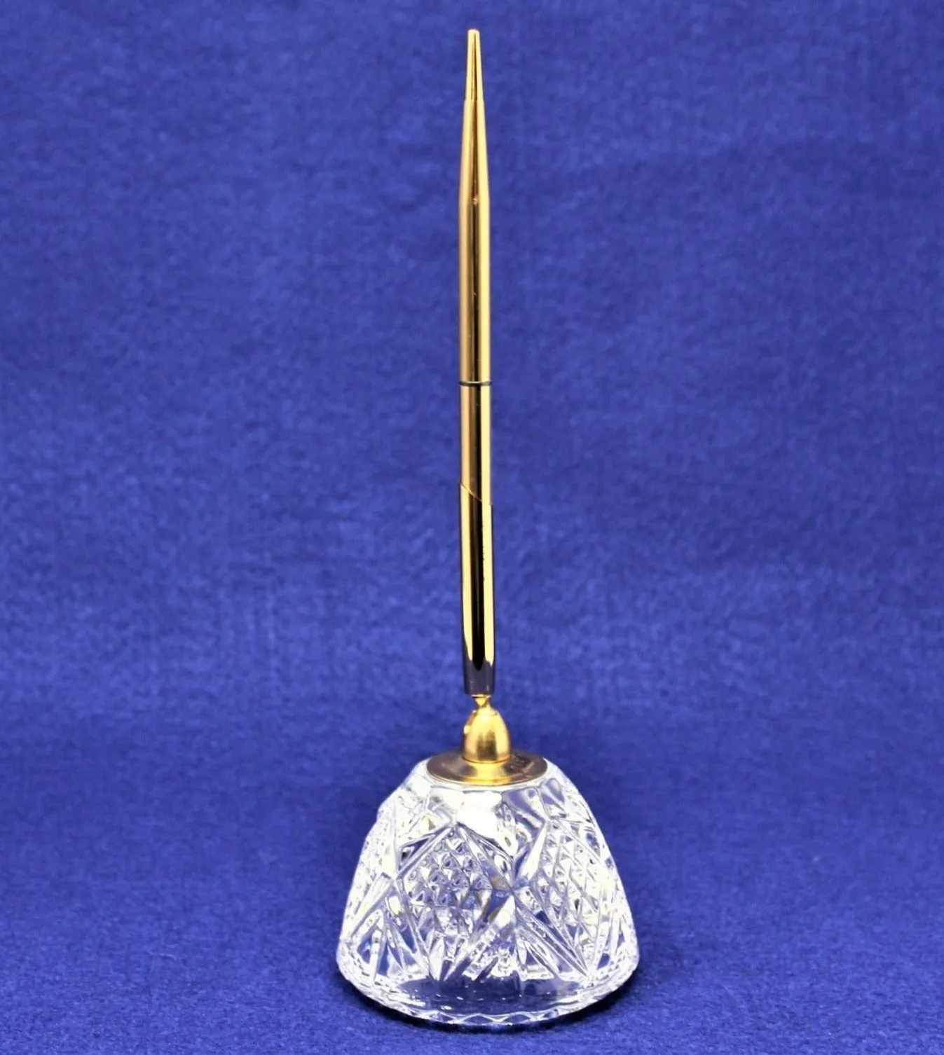Pen Holder / Paper Weight, Cristal De Flandre, Salzburg, Lead Crystal, France
