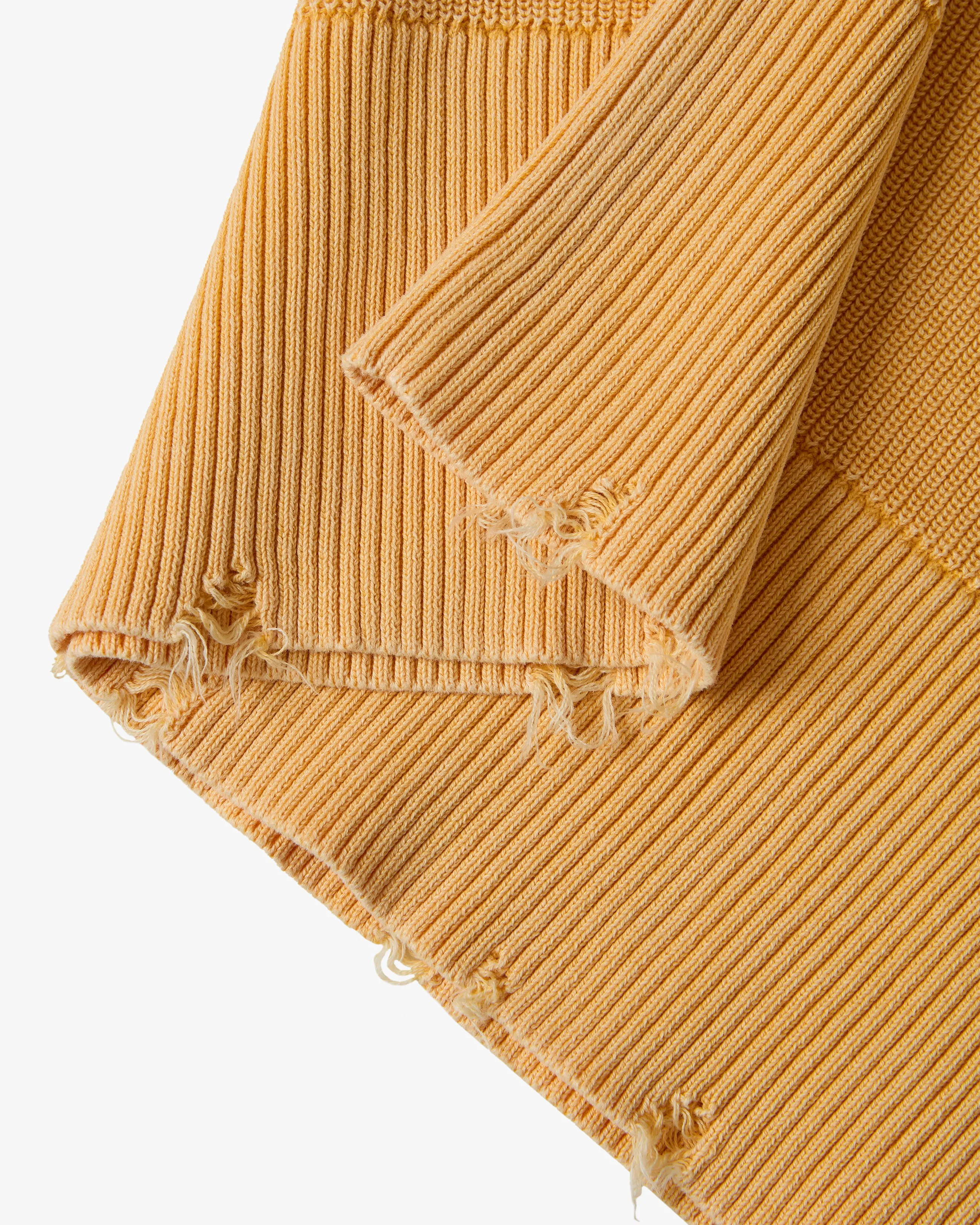 PERFECT CROPPED KNIT YELLOW
