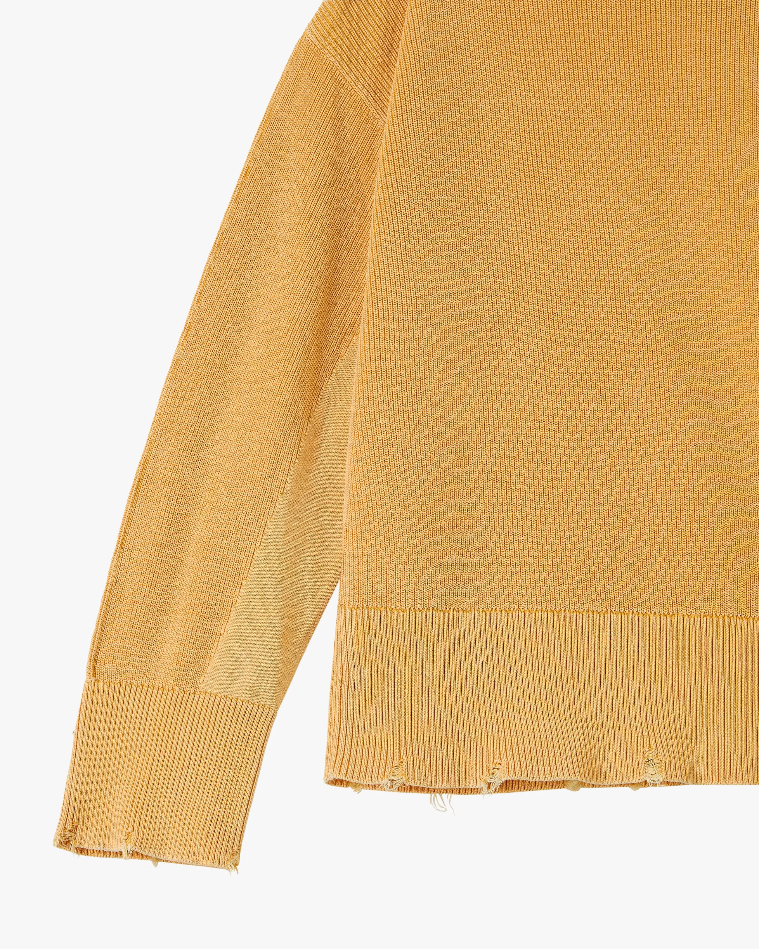 PERFECT CROPPED KNIT YELLOW
