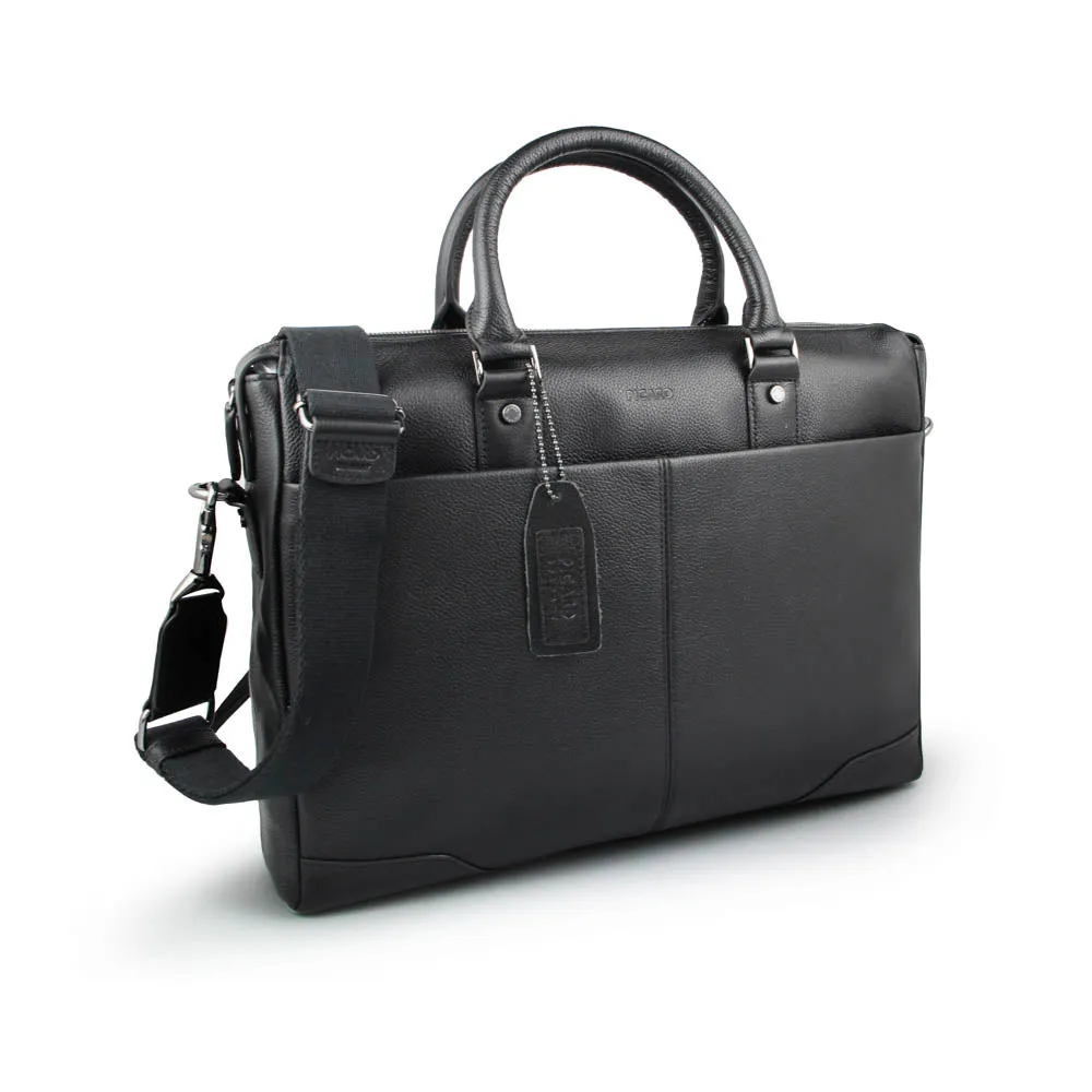 Picard Cologne Men's Leather Briefcase (Jet)