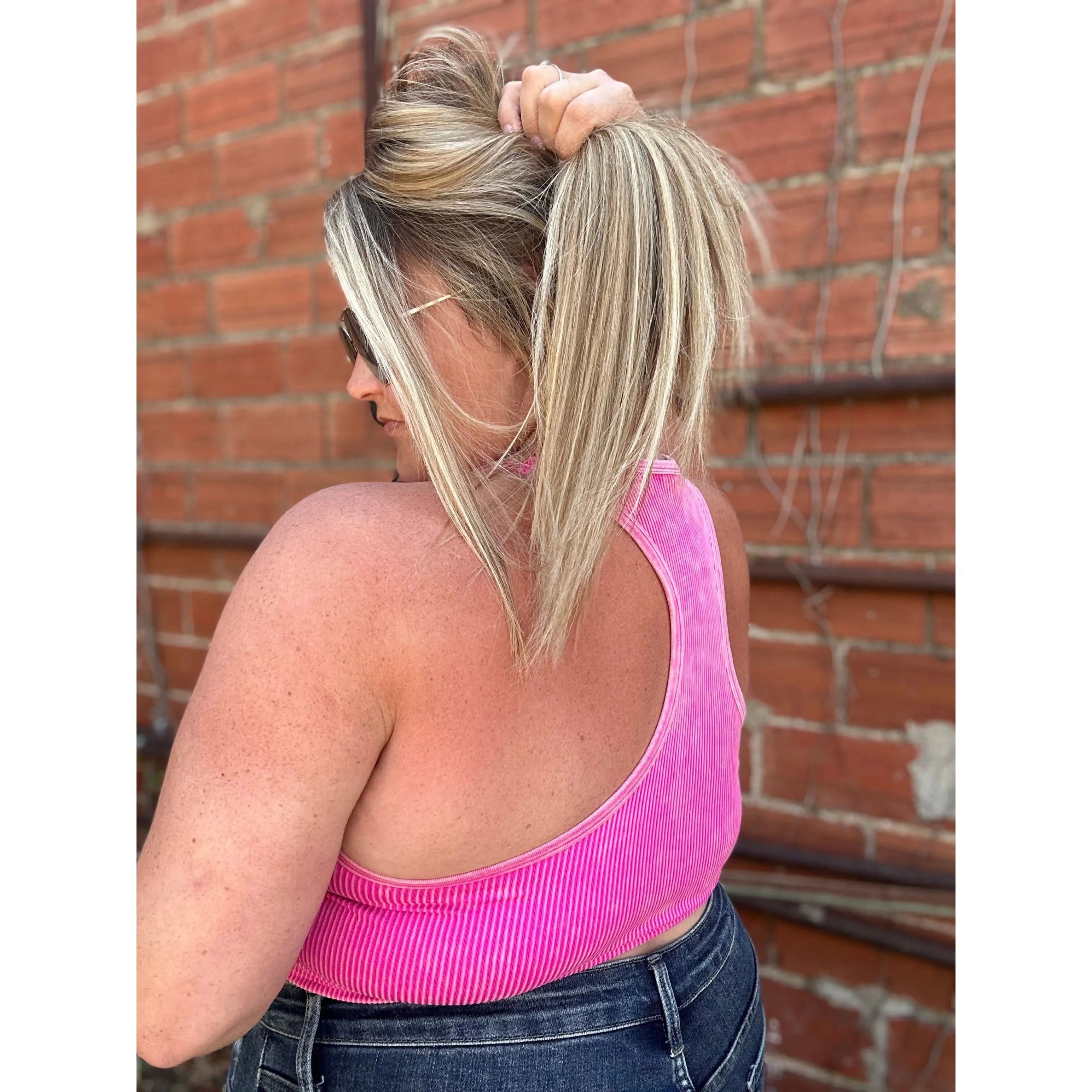 “Poppy”   Cropped Tank {CURVY}