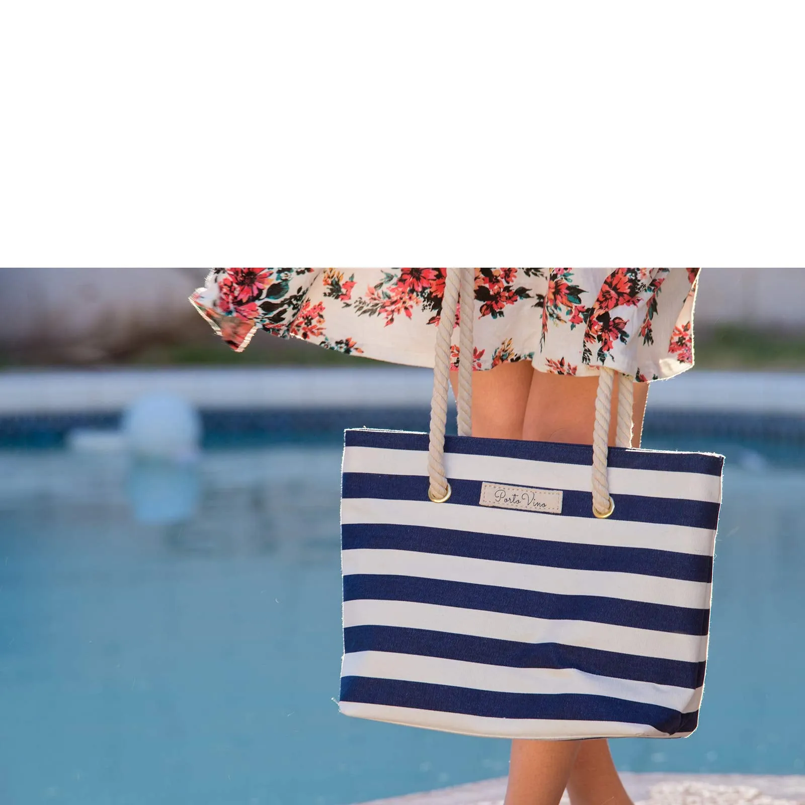 PortoVino Beach Wine Tote