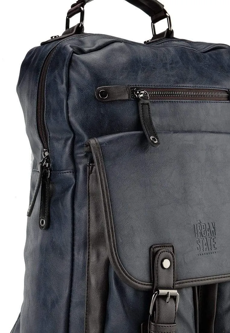 Pu Utility Large Backpack - Navy