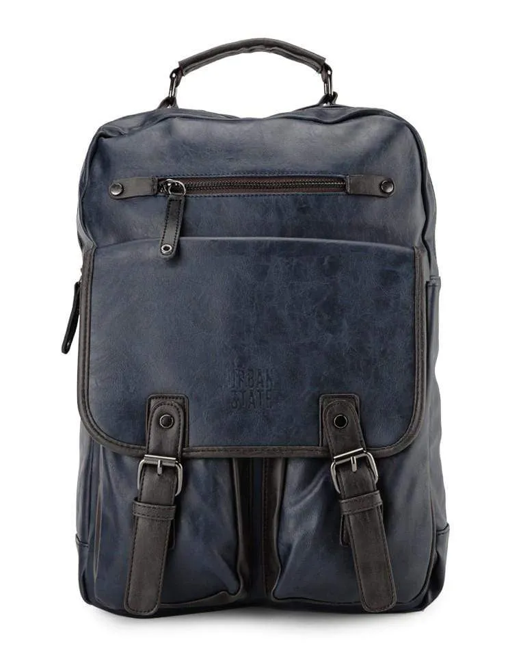 Pu Utility Large Backpack - Navy