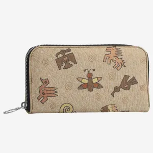 Pueblo Constellations Leather Wallet