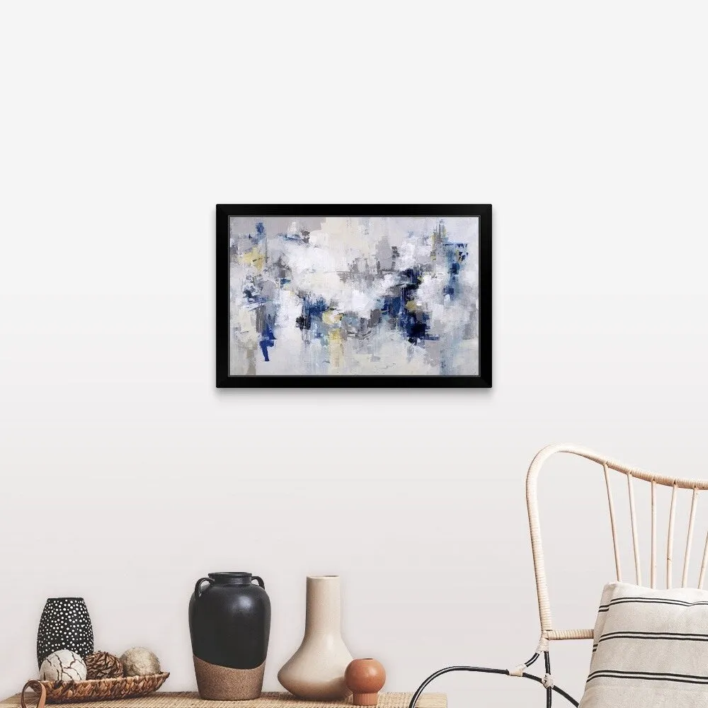 "Bit of Details" Black Framed Print