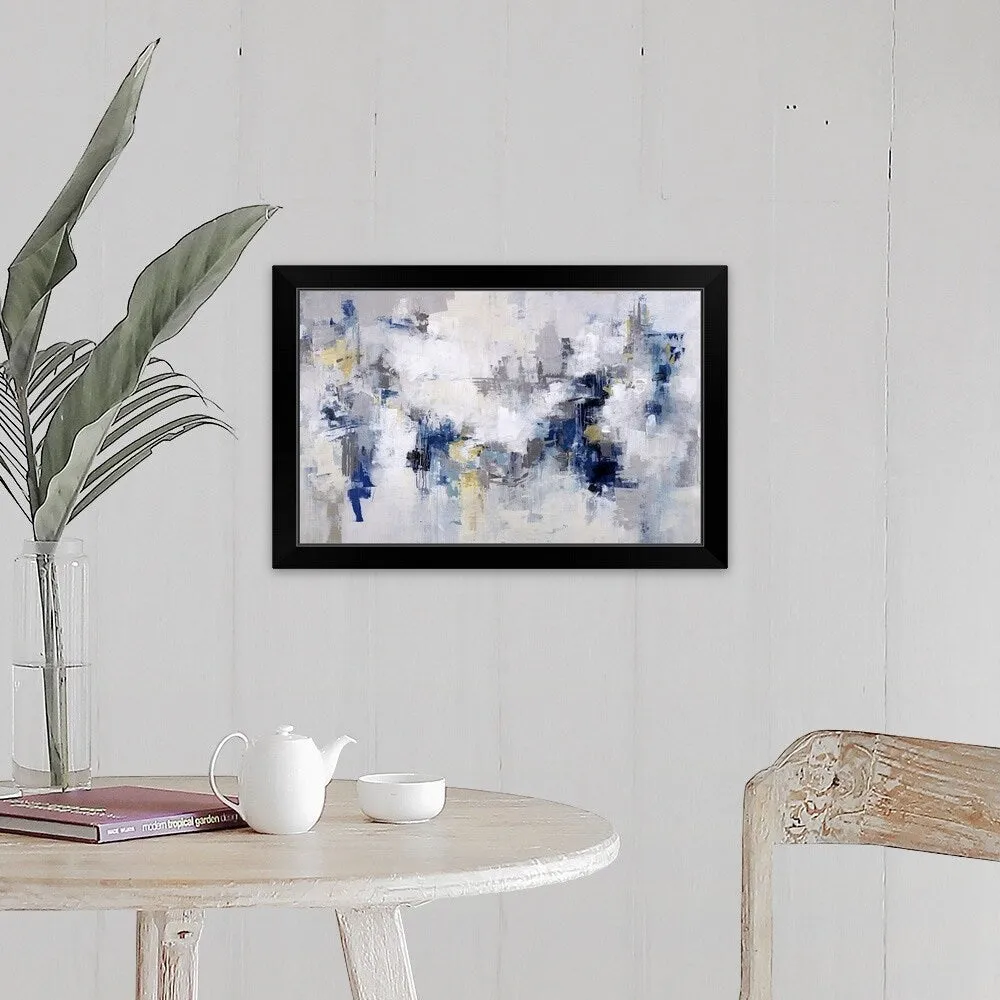 "Bit of Details" Black Framed Print