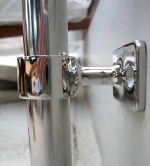 Rail Stanchion "Stand-Off" 90 Degree 1 3/16" Fits Boston Whaler 13'   Others