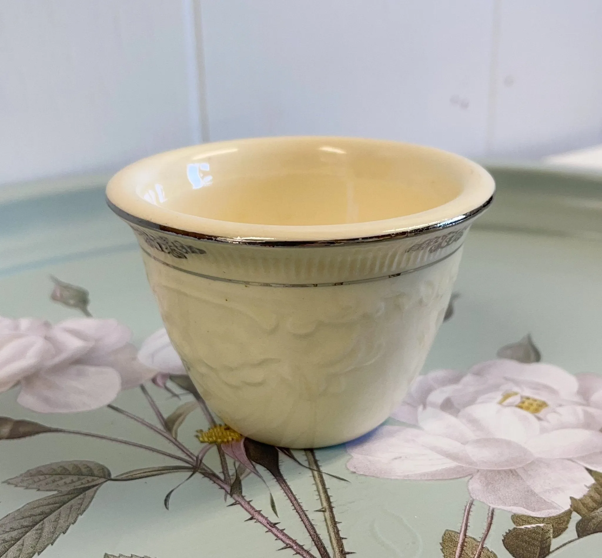 Ramekin with Silver Details