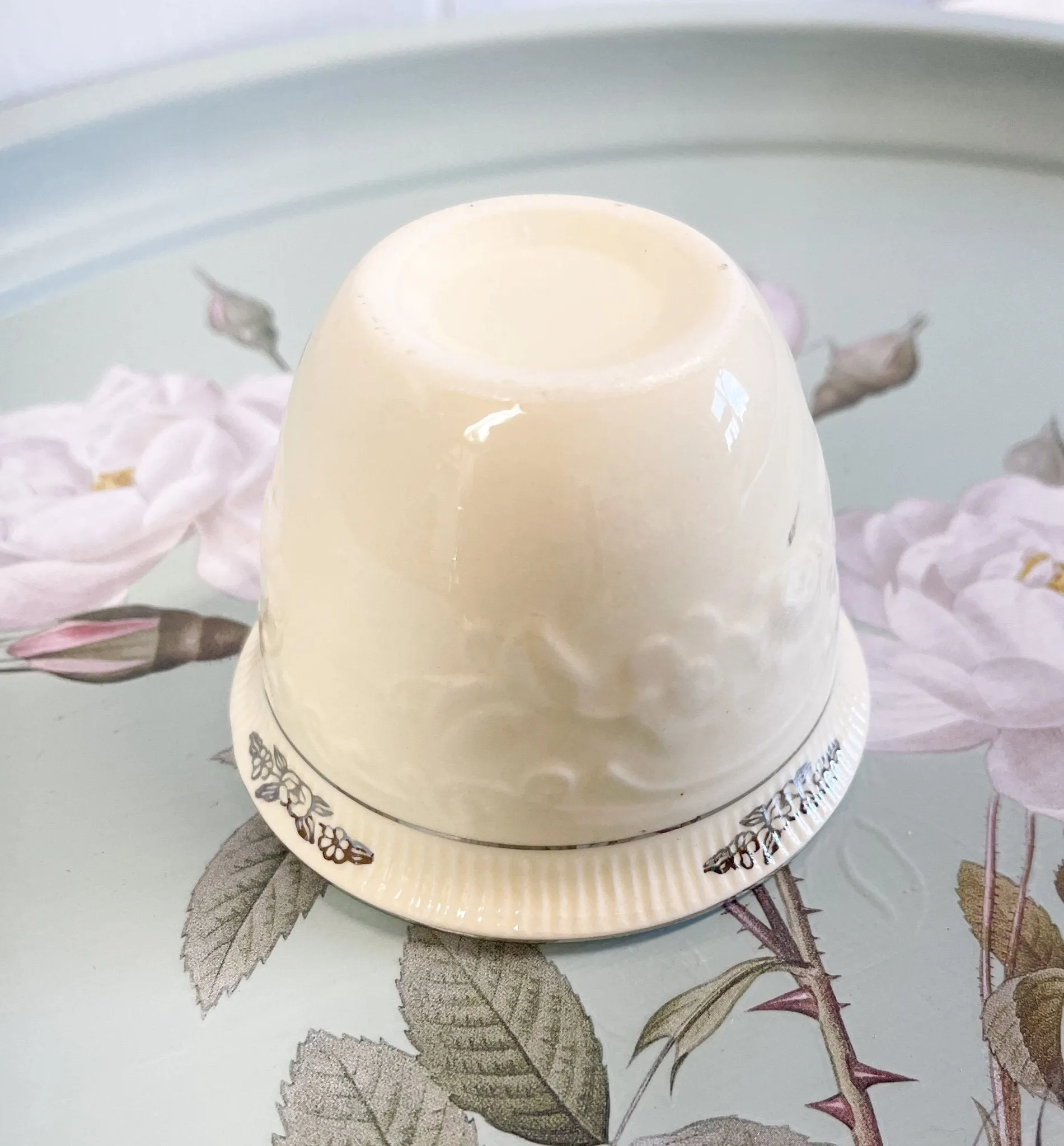 Ramekin with Silver Details