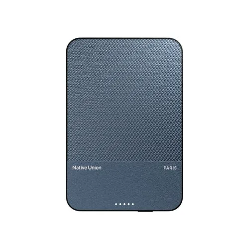 (Re)Classic Magnetic 5000mAh Power Bank, Navy