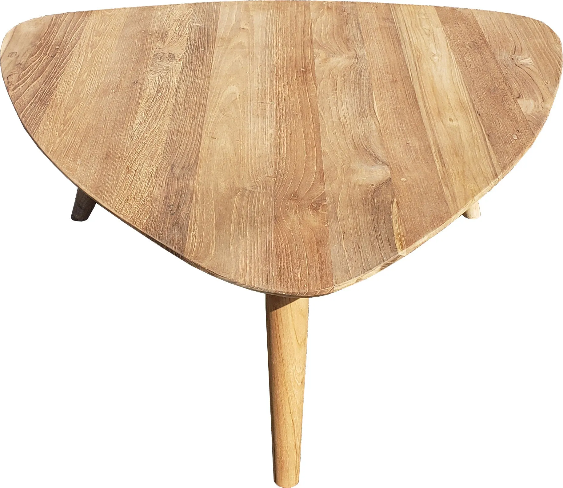 Recycled Teak Wood Retro Coffee Table