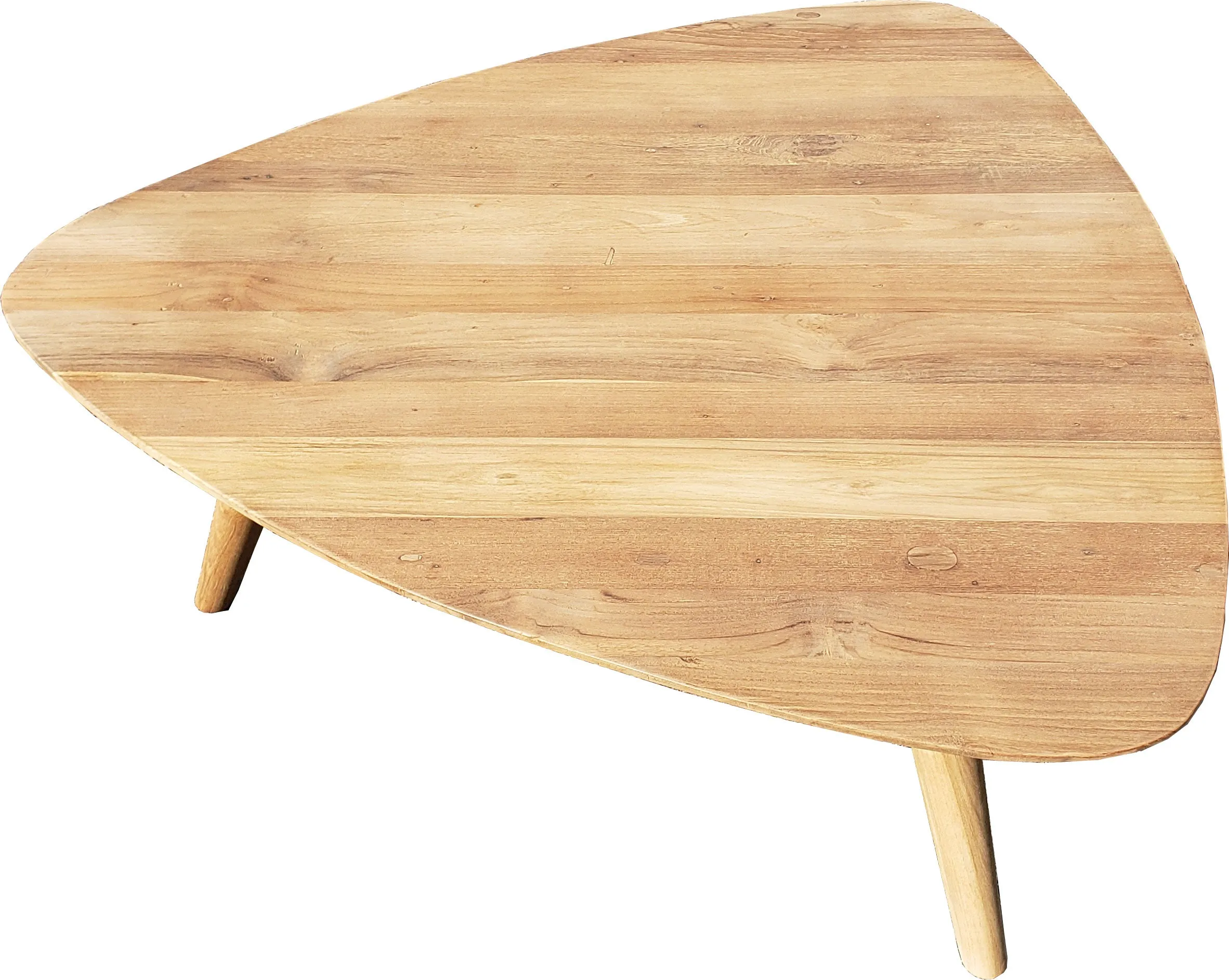 Recycled Teak Wood Retro Coffee Table
