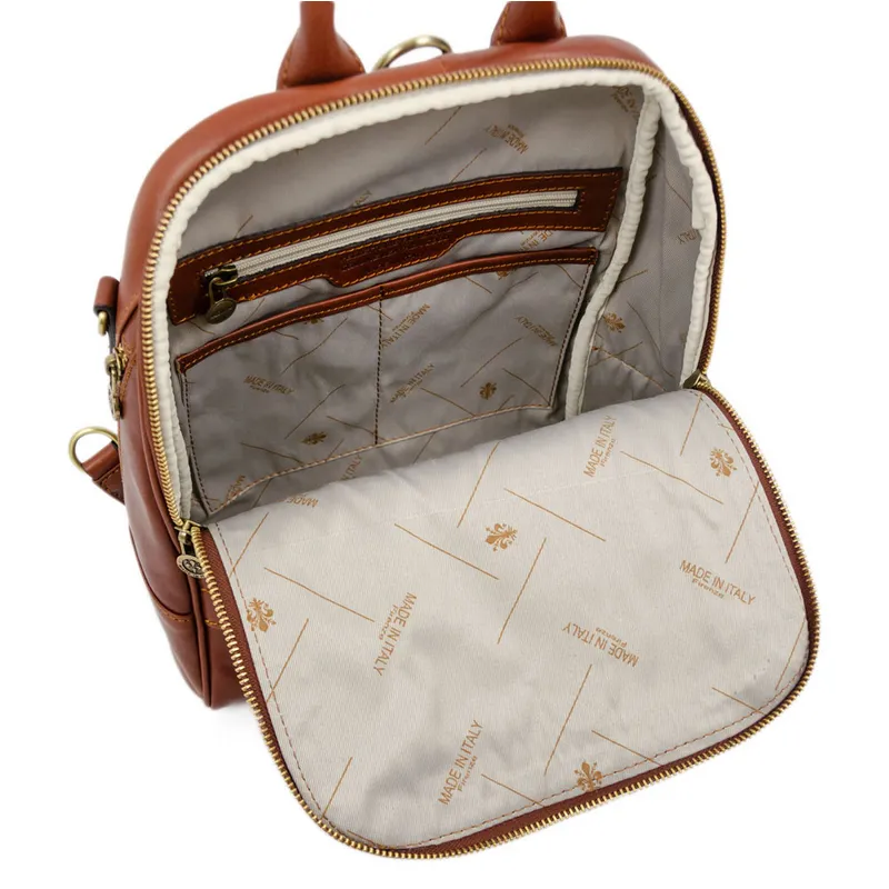 Regeneration - Womens Leather Backpack Convertible Bag