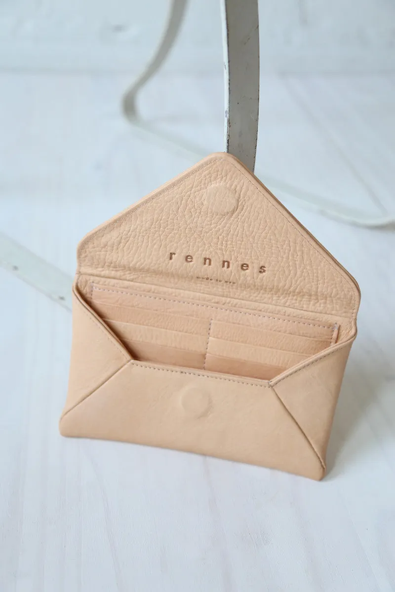 rennes Milo Wallet tan