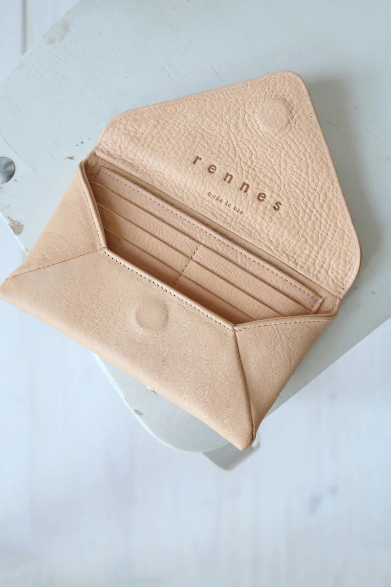 rennes Milo Wallet tan