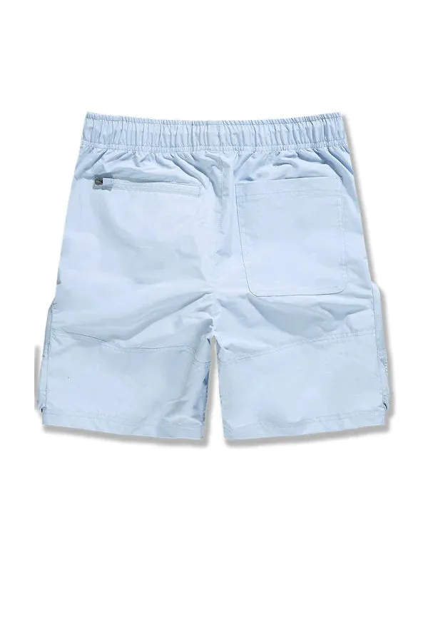 Retro - Altitude Cargo Shorts - Sky Blue