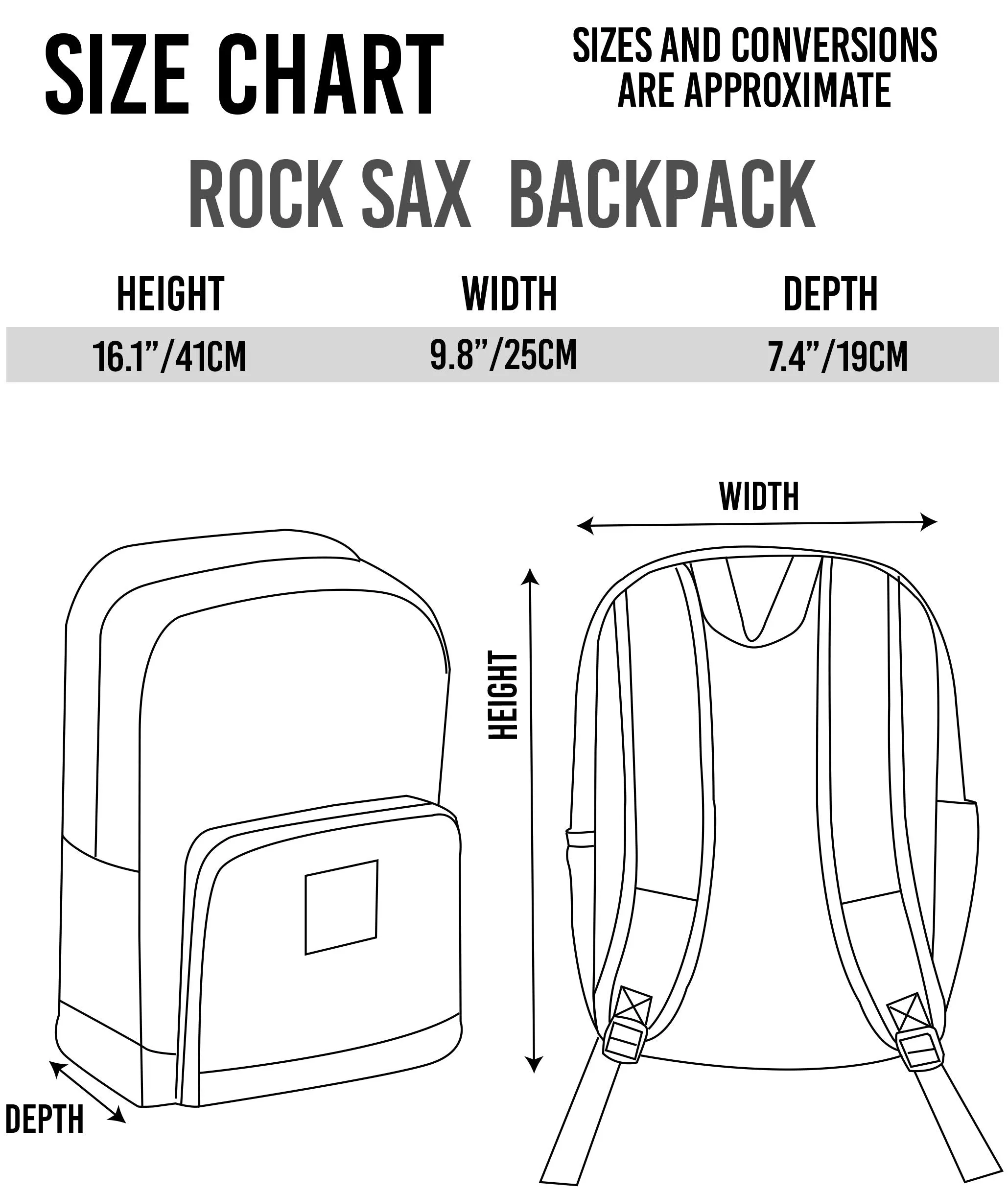 Rock Sax Bring Me The Horizon Heritage Backpack
