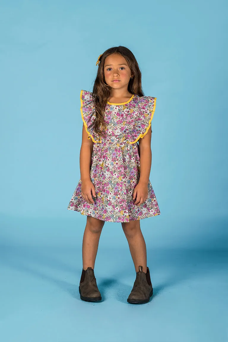 Rock Your Kid Floral Angel Dress