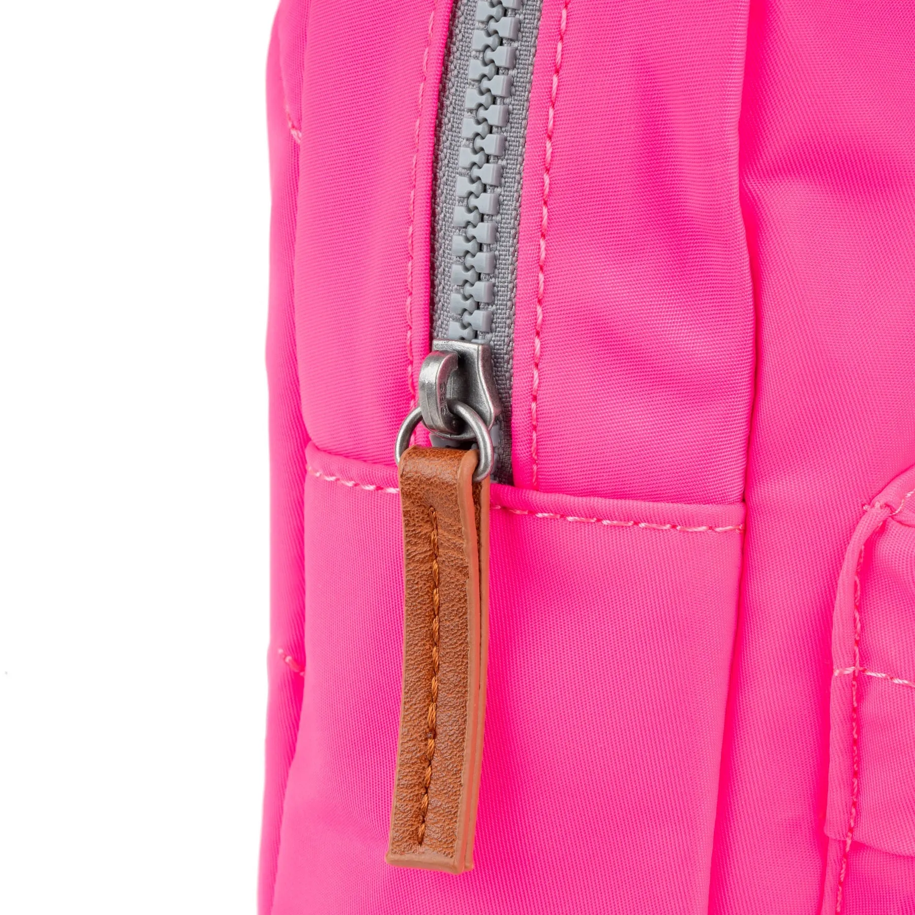 ROKA Willesden B Large Recycled Nylon Bag - Neon Pink
