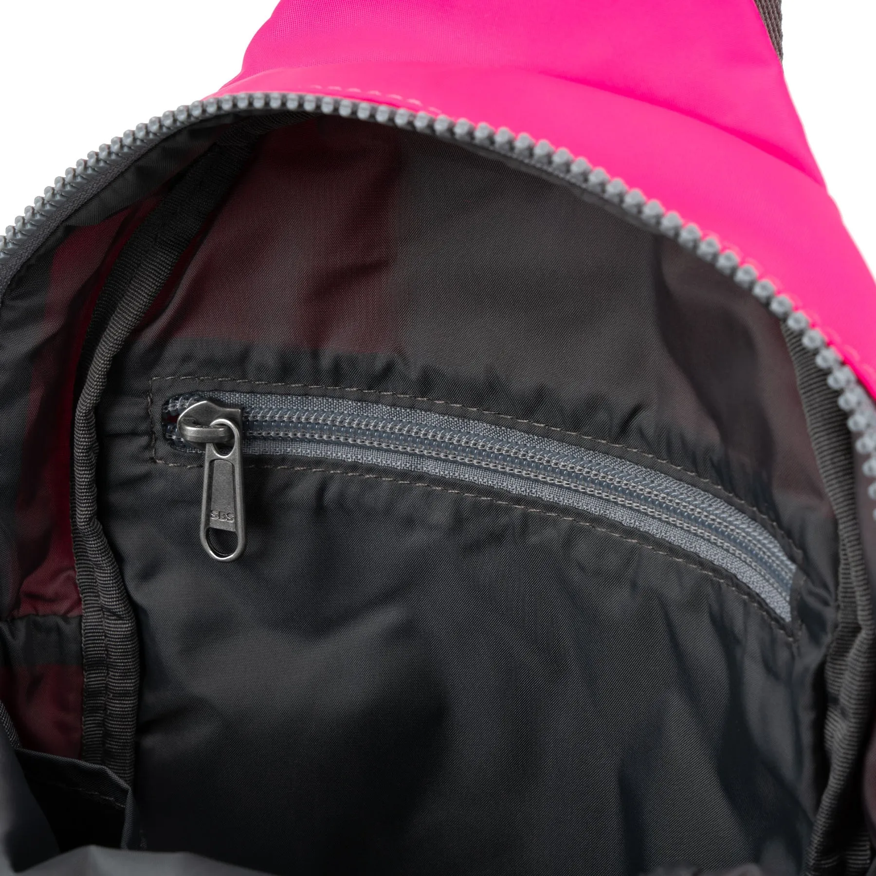 ROKA Willesden B Large Recycled Nylon Bag - Neon Pink